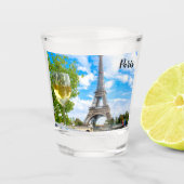 Eiffelturm Schnapsglas (Vorderseite)