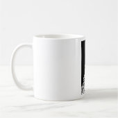 Eiffelturm Schwarz-weißes Bild Kaffeetasse (Links)