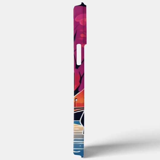 Eiffelturm-Sehenswürdigkeit Paris Case-Mate iPhone Hülle (Rückseite / Rechts)