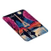 Eiffelturm-Sehenswürdigkeit Paris Magnet (Rechte Seite)
