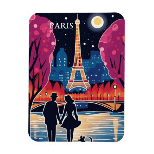 Eiffelturm-Sehenswürdigkeit Paris Magnet