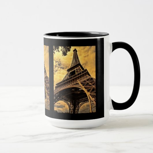 Eiffelturm-Sehenswürdigkeit Tasse (Rechts)