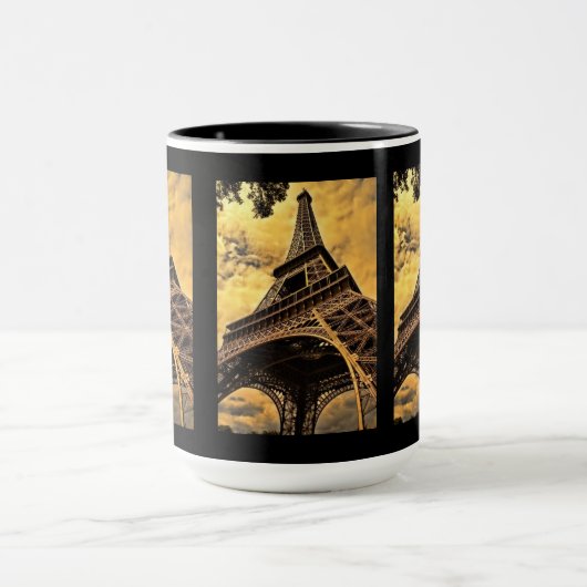 Eiffelturm-Sehenswürdigkeit Tasse (Zentrum)
