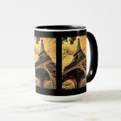 Eiffelturm-Sehenswürdigkeit Tasse (VorderseiteRechts)
