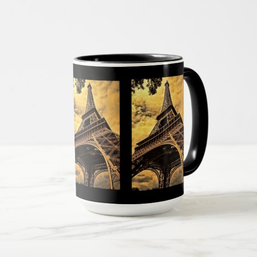 Eiffelturm-Sehenswürdigkeit Tasse (VorderseiteRechts)