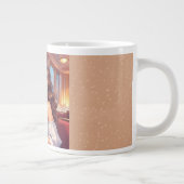 Eiffelturm, Seine Romance Jumbo-Tasse (Rechts)