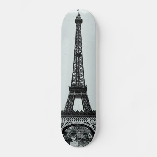Eiffelturm-Skateboard Skateboard (Vorderseite)