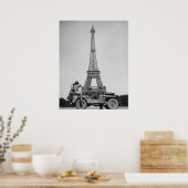 Eiffelturm Soldaten Zweiter Weltkrieg Poster (Küche)