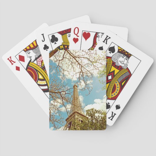 Eiffelturm Spielkarten (Rückseite)