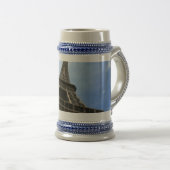 Eiffelturm Stein Bierglas (VorderseiteRechts)