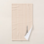 Eiffelturm Strip Badetuch Set (Handtuch)