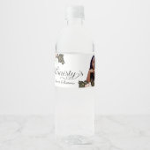 Eiffelturm Sweet 16 Wasserflaschen Etiketten. Wasserflaschenetikett (Vorderseite)