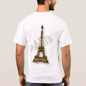 Eiffelturm T-Shirt (Rückseite)