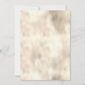 Eiffelturm, Tiara Gold Lights Sweet 16 Einladung (Rückseite)