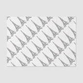 Eiffelturm-Tissue Seidenpapier (Vorderseite)