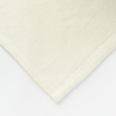 Eiffelturm u. Aufschriften Paris im Herzen Fleecedecke (Ecke)