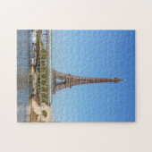 Eiffelturm und Brücke Bir-hakeim - Paris, Frankrei Puzzle (Horizontal)