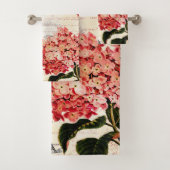 Eiffelturm und Hydrangea Badhandtuch Set (Insitu)