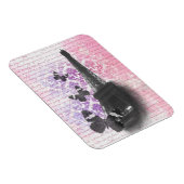 Eiffelturm und Schmetterlinge Magnet (Rechte Seite)