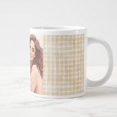 Eiffelturm und schöne Frauen, Paris, Frankreich Jumbo-Tasse (Rechts)