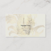 Eiffelturm-Visitenkarte Visitenkarte (Rückseite)