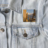Eiffelturm vom Palais de Chaillot, Paris, Button (Beispiel)