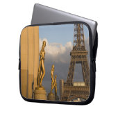 Eiffelturm vom Palais de Chaillot, Paris, Laptopschutzhülle (Vorderseite Links)