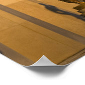 Eiffelturm vom Palais de Chaillot, Paris, Poster (Ecke)