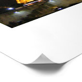 Eiffelturm von der Seine Poster (Ecke)