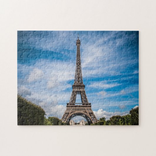 Eiffelturm von France Foto Puzzle (Horizontal)