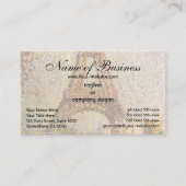 Eiffelturm von Georges Pierre Seurat Visitenkarte (Vorderseite)