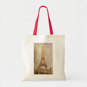 Eiffelturm von Georges Seurat, Vintage Fine Art Tragetasche