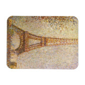Eiffelturm von Georges Seurat, Vintage Kunst Magnet (Horizontal)