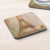 Eiffelturm von Georges Seurat, Vintage Kunst Untersetzer (Linke Seite)