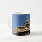 Eiffelturm von Paris in der französischen Tasse (Vorderseite Links)