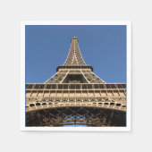 Eiffelturm von Paris in der französischen Tasse Serviette (Vorderseite)
