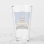 Eiffelturm von Paris in Frankreich Glas (Rückseite)