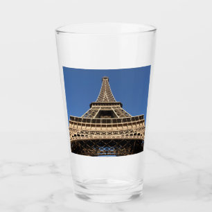 Eiffelturm von Paris in Frankreich Glas