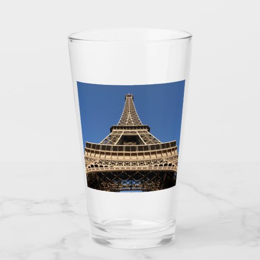 Eiffelturm von Paris in Frankreich Glas (Vorderseite)