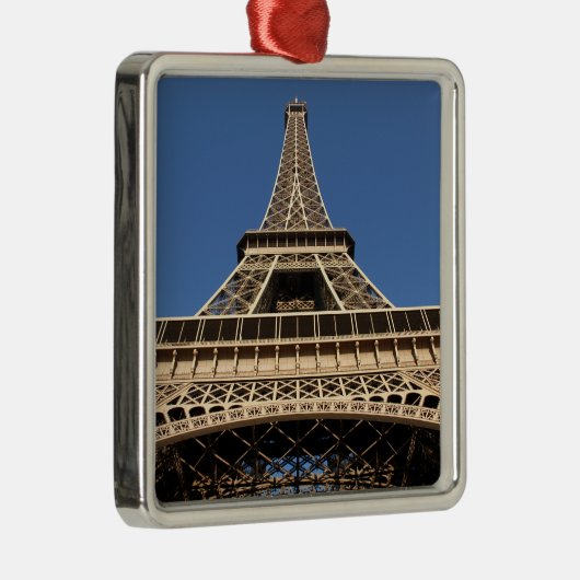 Eiffelturm von Paris in Frankreich Ornament Aus Metall (Rechts)