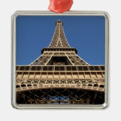 Eiffelturm von Paris in Frankreich Ornament Aus Metall (Vorne)