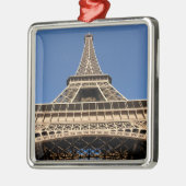 Eiffelturm von Paris in Frankreich Ornament Aus Metall (Links)