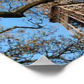 Eiffelturm von Paris in Frankreich Postcard Poster (Ecke)