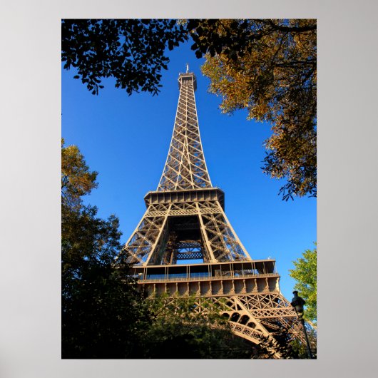 Eiffelturm von Paris in Frankreich Poster (Vorne)