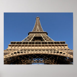 Eiffelturm von Paris in Frankreich Poster