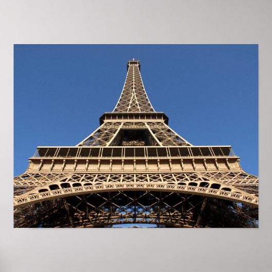 Eiffelturm von Paris in Frankreich Poster (Vorne)