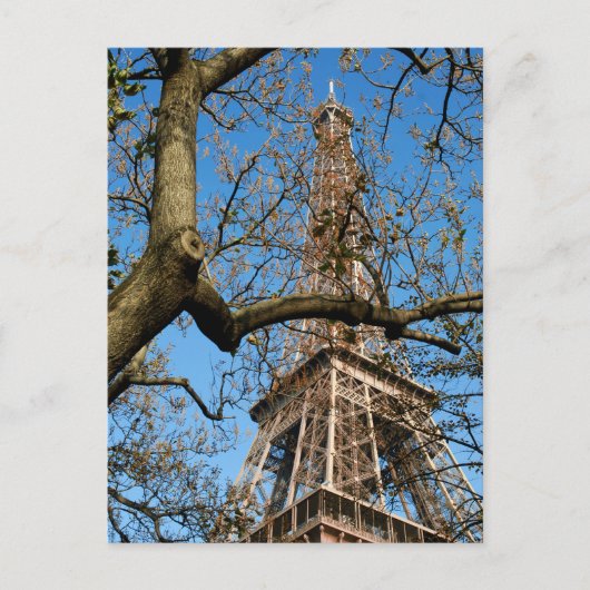 Eiffelturm von Paris in Frankreich Postkarte (Vorderseite)