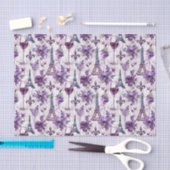 Eiffelturm & Watercolor Tissue Seidenpapier (Handwerk)