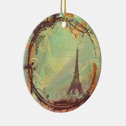 Eiffelturm Weihnachtsschmuck (Rechts)