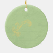 Eiffelturm Weihnachtsschmuck im Grünen (Hinten)